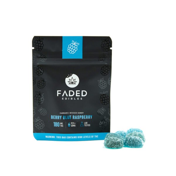 Faded Edibles Berry Blue Raspberry