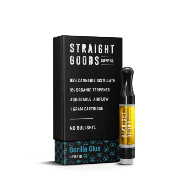 Straight Goods THC Cartridge - Gorilla Glue (1G)
