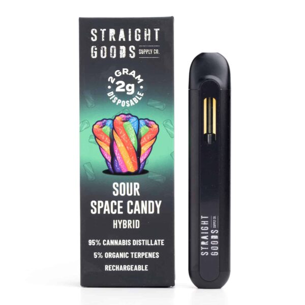 Straight Goods Disposable Pen - Sour Space Candy (2G)
