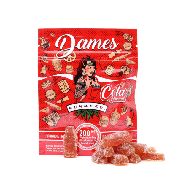 Dames Gummy Co. – Cola (200mg THC)