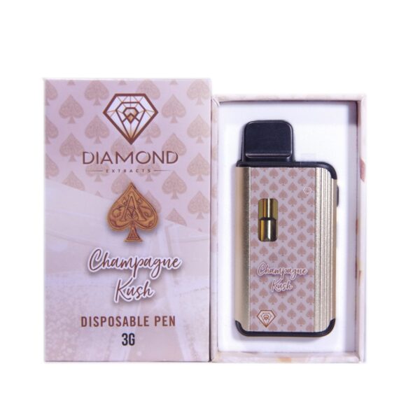 Diamond Concentrates Disposable Vape (3g) - Champagne Kush Diamond Concentrates Champagne Kush