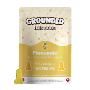 Explore Grounded High Dose Cocks – Pineapple 1000mg Gummies