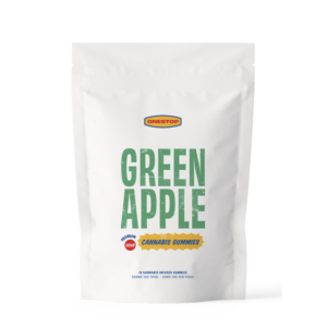 Explore OneStop – Sour Green Apple THC Gummies 500mg