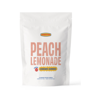 Explore OneStop – Sour Peach Lemonade THC Gummies 500mg