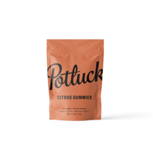 Explore Potluck – Citrus THC Gummies 200mg