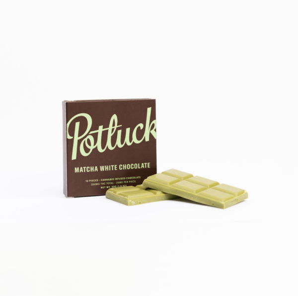 Potluck – Matcha White THC Chocolate 300mg Potluck – Matcha White THC Chocolate 300mg