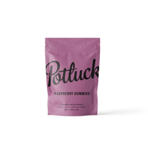 Explore Potluck – Raspberry THC Gummies 200mg