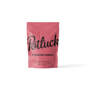 Explore Potluck – Strawberry THC Gummies 200mg
