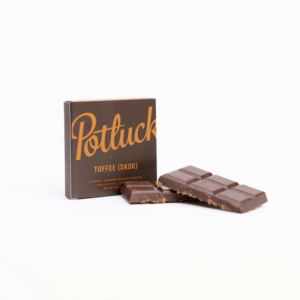 Explore Potluck – Toffee SKOR THC Chocolate 300mg