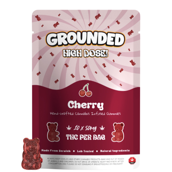 Grounded High Dose Bears – Cherry 500mg Gummies Screenshot 2023 11 23 at 3.22.18 PM