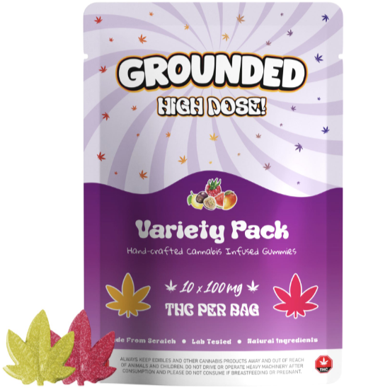 Grounded High Dose Leafs – Variety pack 1000mg Gummies Screenshot 2023 11 23 at 3.37.00 PM