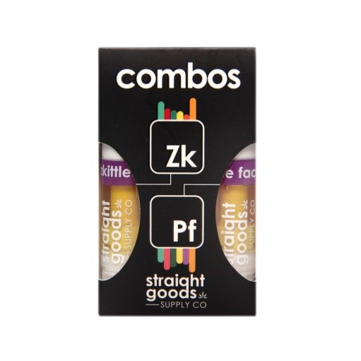 Straight Goods 2 In 1 Combos – Zkittles + Pie Face (2 x 1 Gram Carts) Straight Goods 2 In 1 Combos – Zkittles Pie Face 2 x 1 Gram Carts