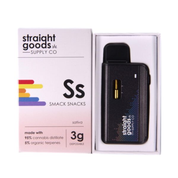 Straight Goods Supply Co. Disposable Pen (3G) - Smack Snacks Straight Goods Supply Co. Disposable Pen 3G Smack Snacks