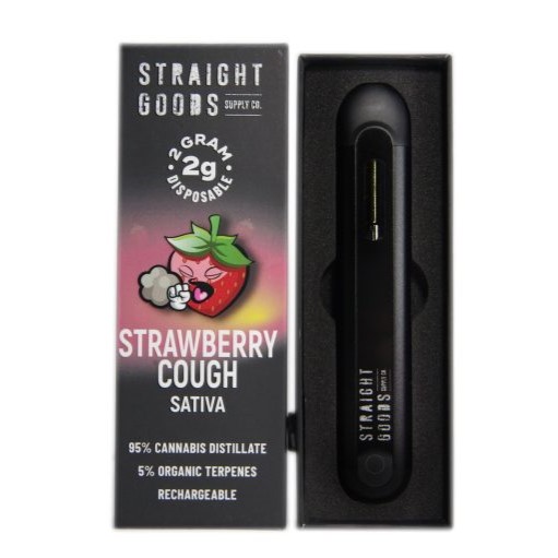 Straight Goods Disposable Pen - Strawberry Cough (2G) Strawberry Cough straight goods