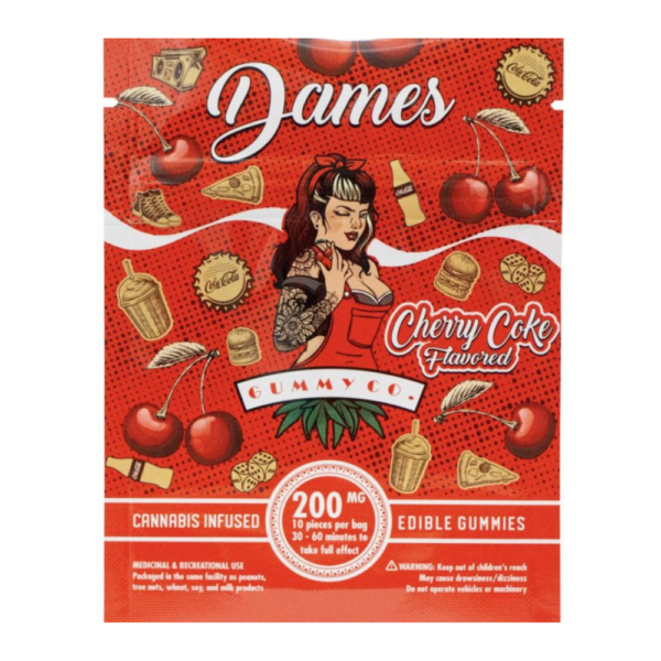 Dames Gummy Co. – Cherry Cola (200mg THC)
