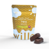 Willo – 300mg THC Milk Chocolate Crunch Twix – (Day) Willow Crunch Twix