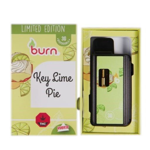 Burn - Key Lime Pie 3 Grams Disposable Vape