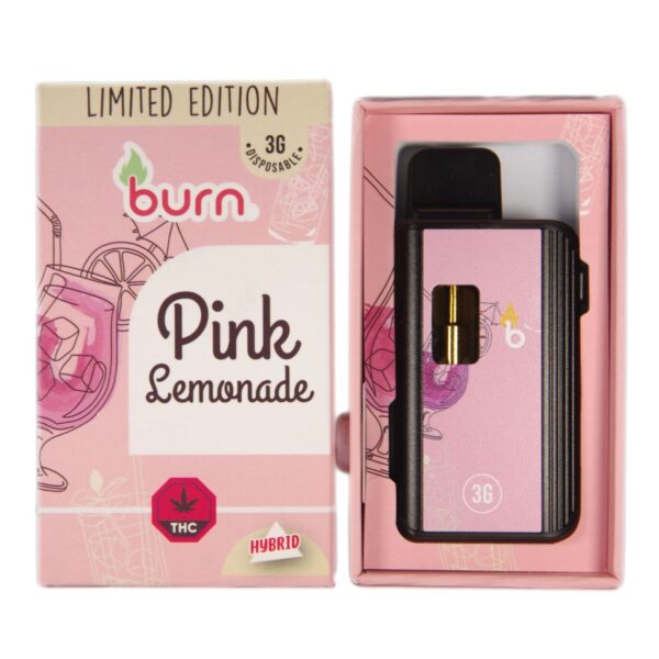 Burn - Pink Lemonade 3 Grams Disposable Vape