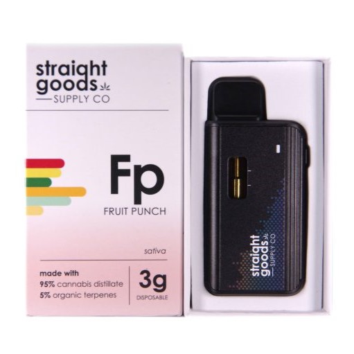 Straight Goods Supply Co. Disposable Pen (3G) - Fruit Punch straight goods fruit punch