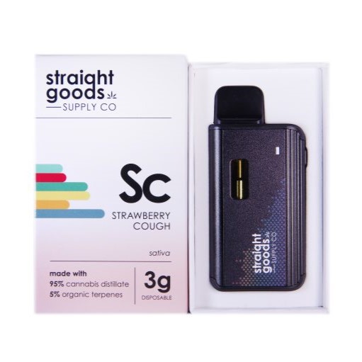 Straight Goods Supply Co. Disposable Pen (3G) - Strawberry Cough straight goods strawberry cough