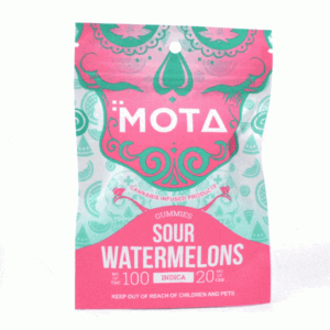 Mota Medicated Gummies – Sour Watermelons, buy bulk weed canada, cheap weed