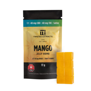 Twisted Extracts 1:1 Jelly Bomb Sativa (80mg THC), buy bulk weed canada, cheap weed