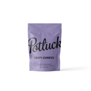 Potluck – Grape 1-1 Gummies 200mg, buy bulk weed canada, cheap weed
